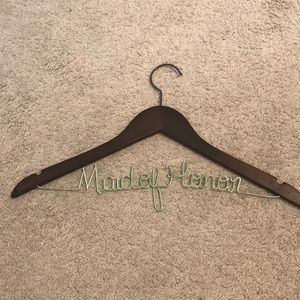 New bridal hanger